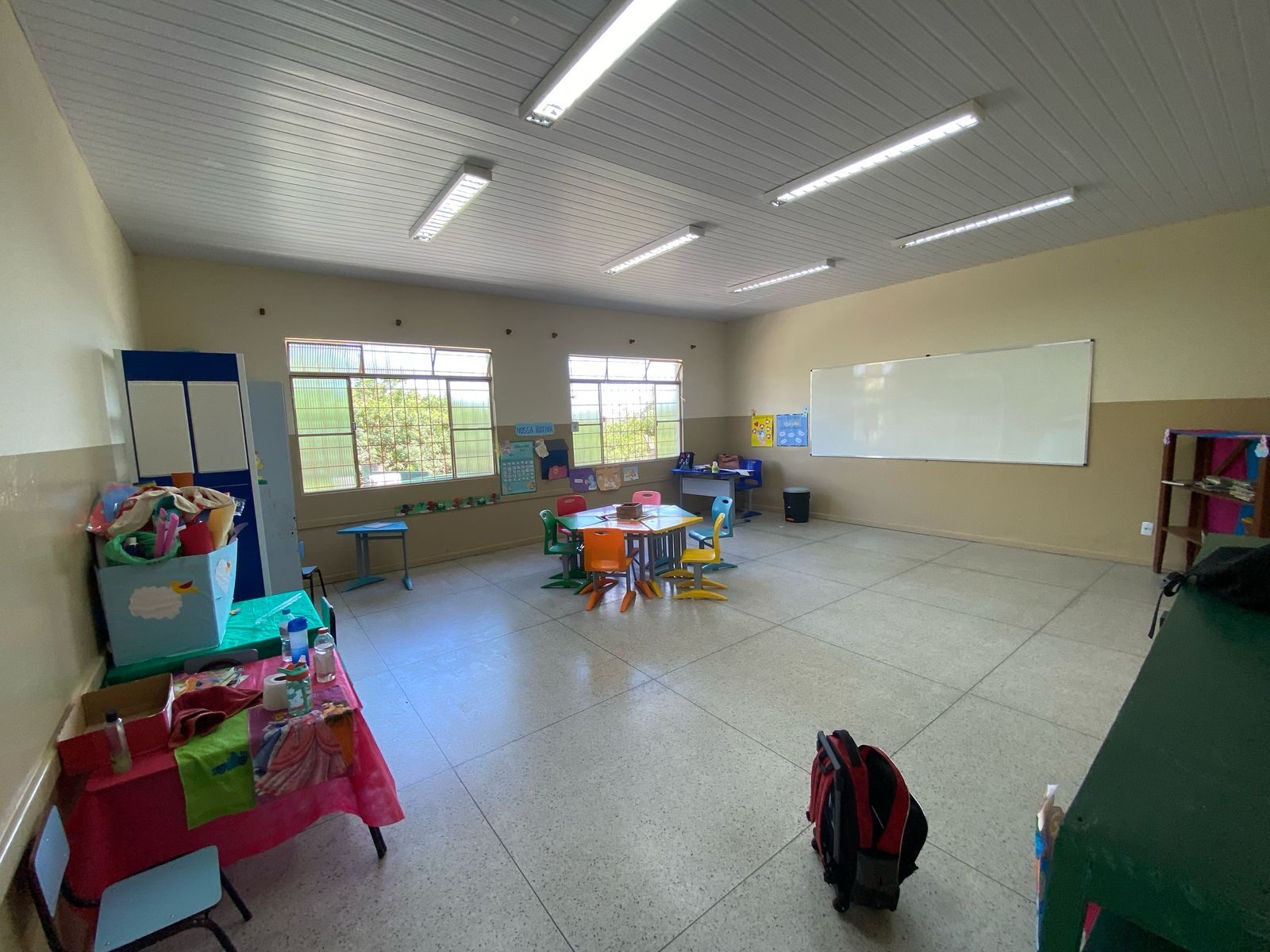 Sala de aula revitalizada